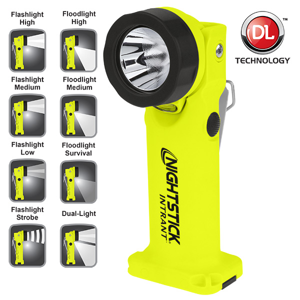 Nightstick Intrinsically Safe Angle Light Features